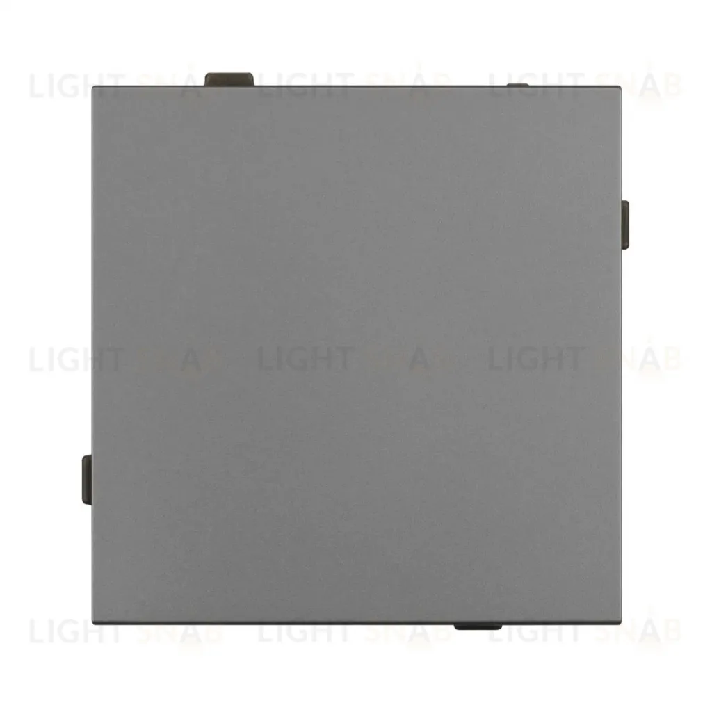 Механизм выключателя одноклавишный перекрестный Arlight SWT-TENDO-MKX1-PL-GR (230V, 10A) 054056 054056