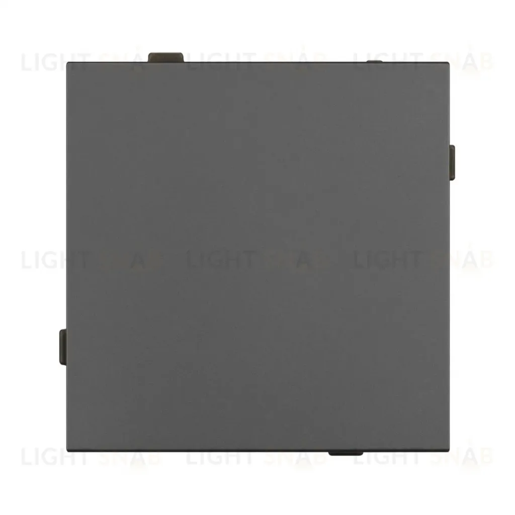 Механизм выключателя одноклавишный непроходной Arlight SWT-TENDO-MK01-SFPL-GR (230V, 10A) 054569 054569