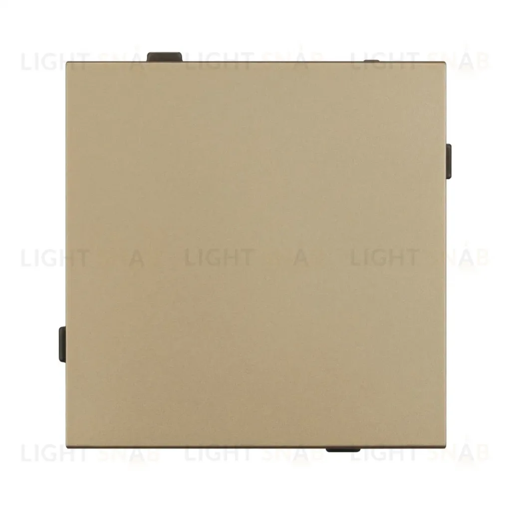 Механизм выключателя одноклавишный перекрестный Arlight SWT-TENDO-MKX1-SFPL-GD (230V, 10A) 054572 054572