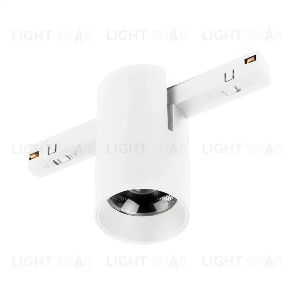 Трековый магнитный светильник Arlight MAG-ORIENT-AXIO-R60-10W Warm3000 (WH, 24 deg, 48V) (IP20 Металл) 059259 059259