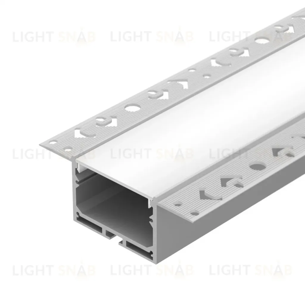 Профиль для гкл Arlight LINIA45-FANTOM-2000 ANOD (Алюминий) 059412 059412