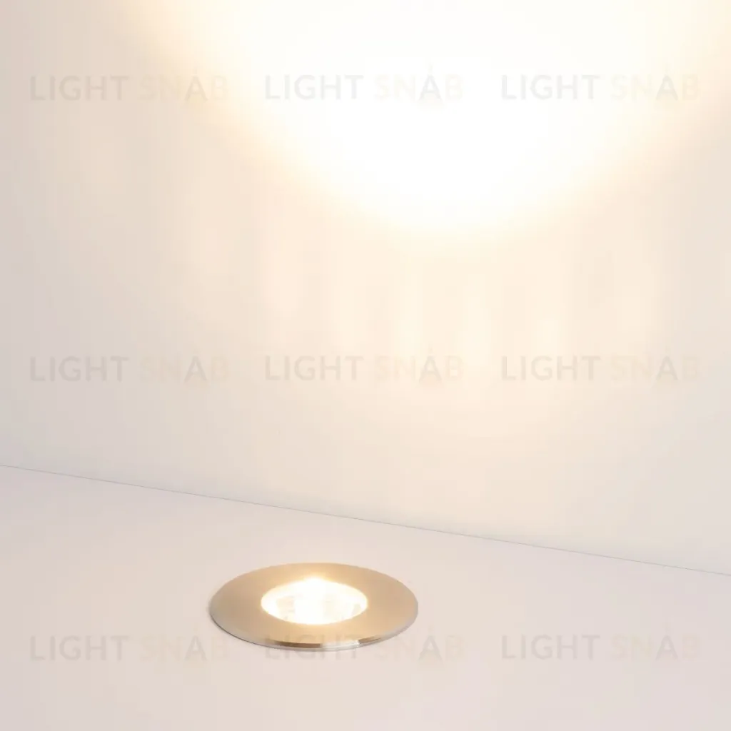 Грунтовый светильник Arlight LTD-GROUND-R65-6W Warm2700 (SL, 24 deg, 230V) (IP67 Металл) 060623 060623