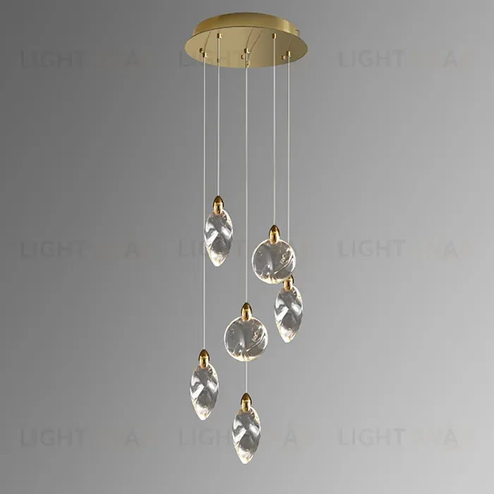 Подвесной светильник Delight Collection Colvin MT9176-6H titanium gold MT9176-6H titanium gold