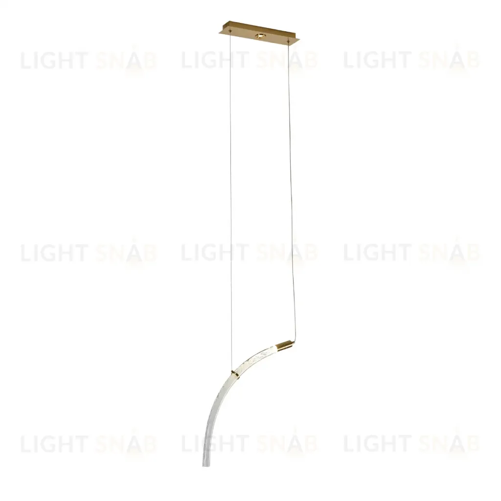Подвесной светильник Delight Collection OD2412 OD2412-1 gold/clear OD2412-1 gold/clear