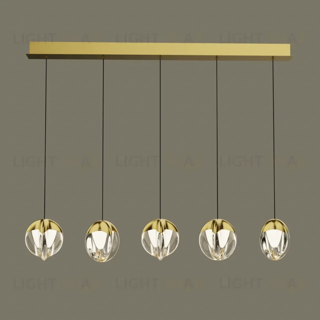 Подвесной светильник Delight Collection MD24001033-5B gold/clear MD24001033-5B gold/clear