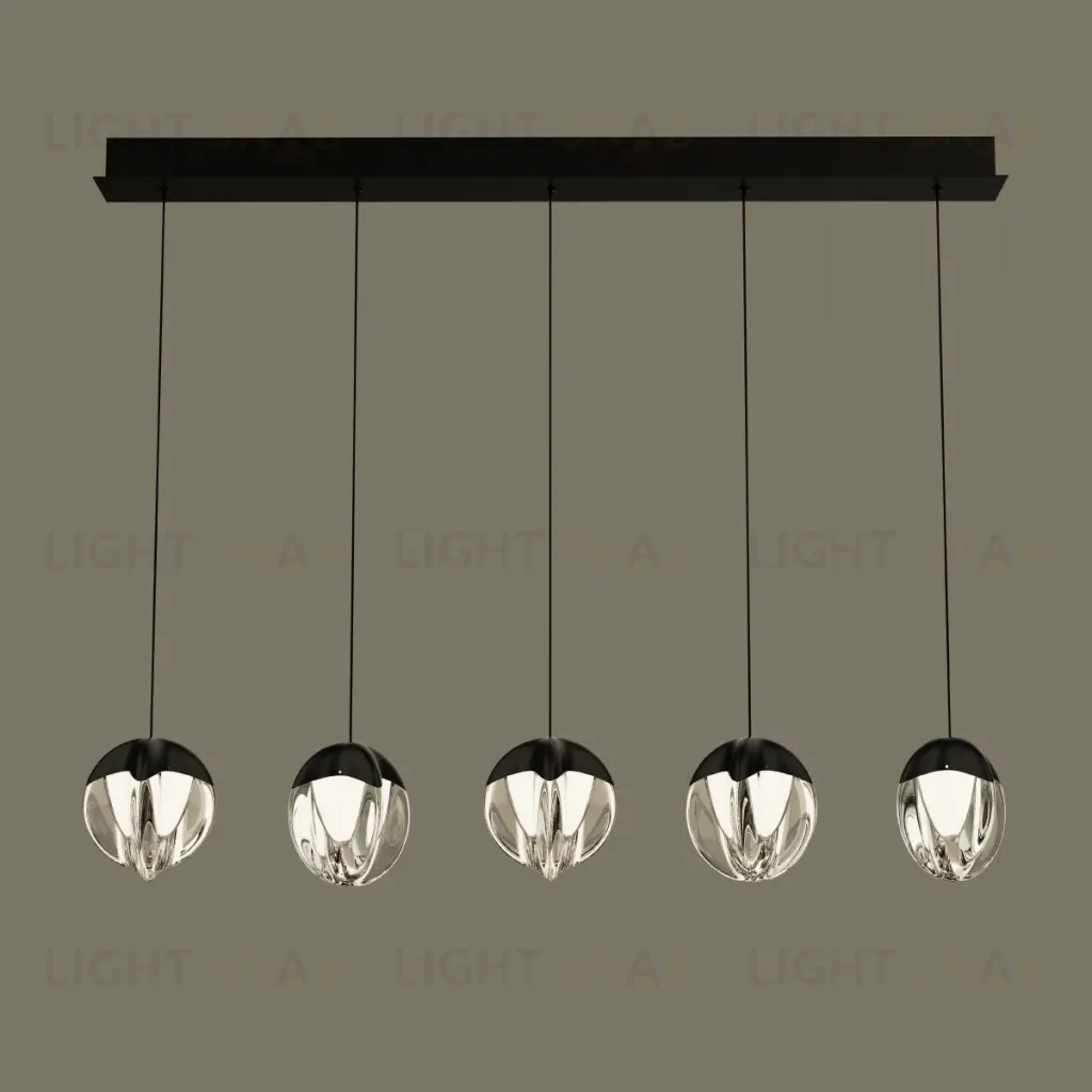 Подвесной светильник Delight Collection MD24001033-5B black/clear MD24001033-5B black/clear