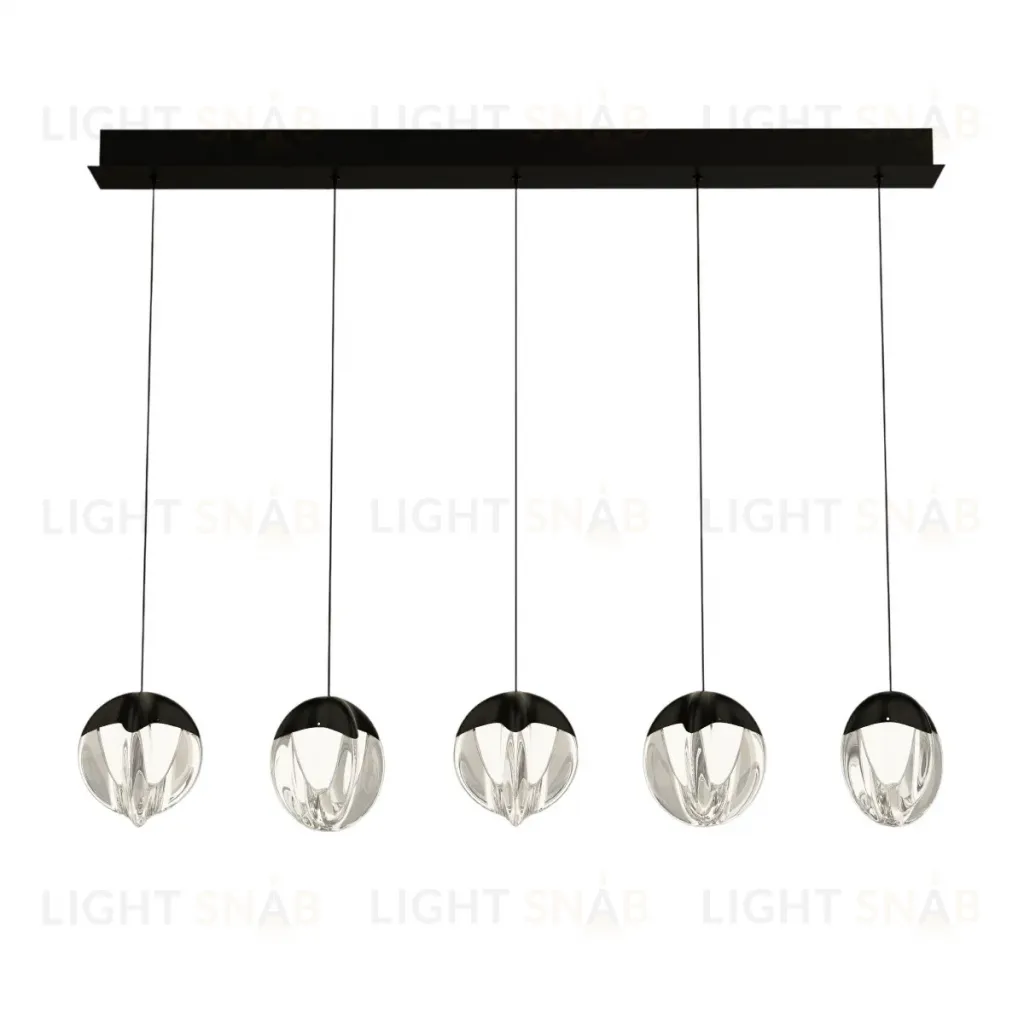 Подвесной светильник Delight Collection MD24001033-5B black/clear MD24001033-5B black/clear