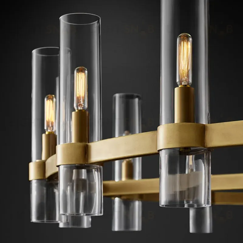 Подвесная люстра Delight Collection Ravelle MT8888-8H antique brass MT8888-8H antique brass