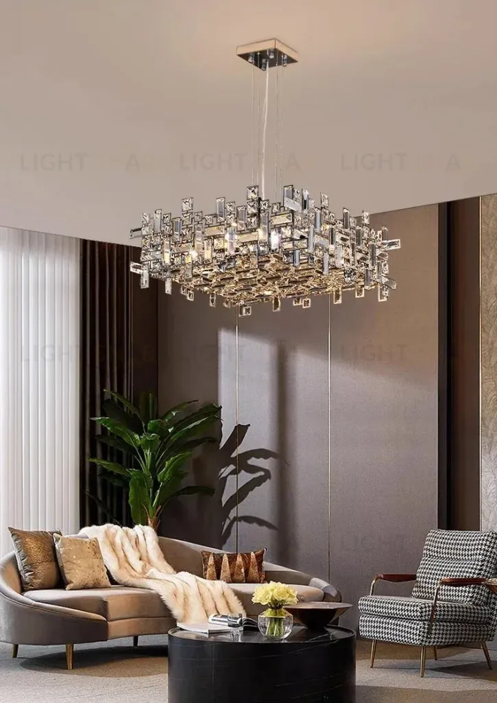 Подвесная люстра Delight Collection P7838-W60 chrome P7838-W60 chrome