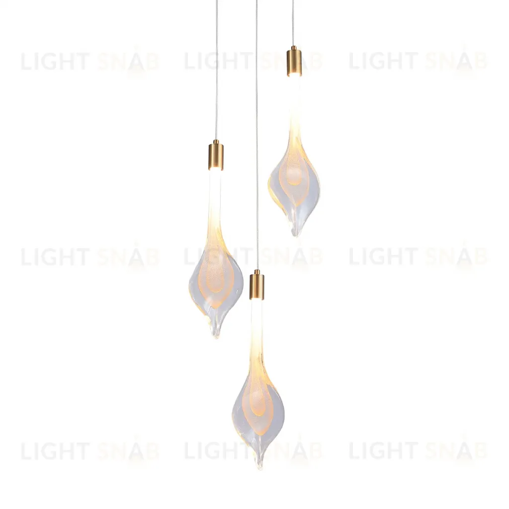 Подвесной светильник Delight Collection P98066-3 antique brass P98066-3 antique brass