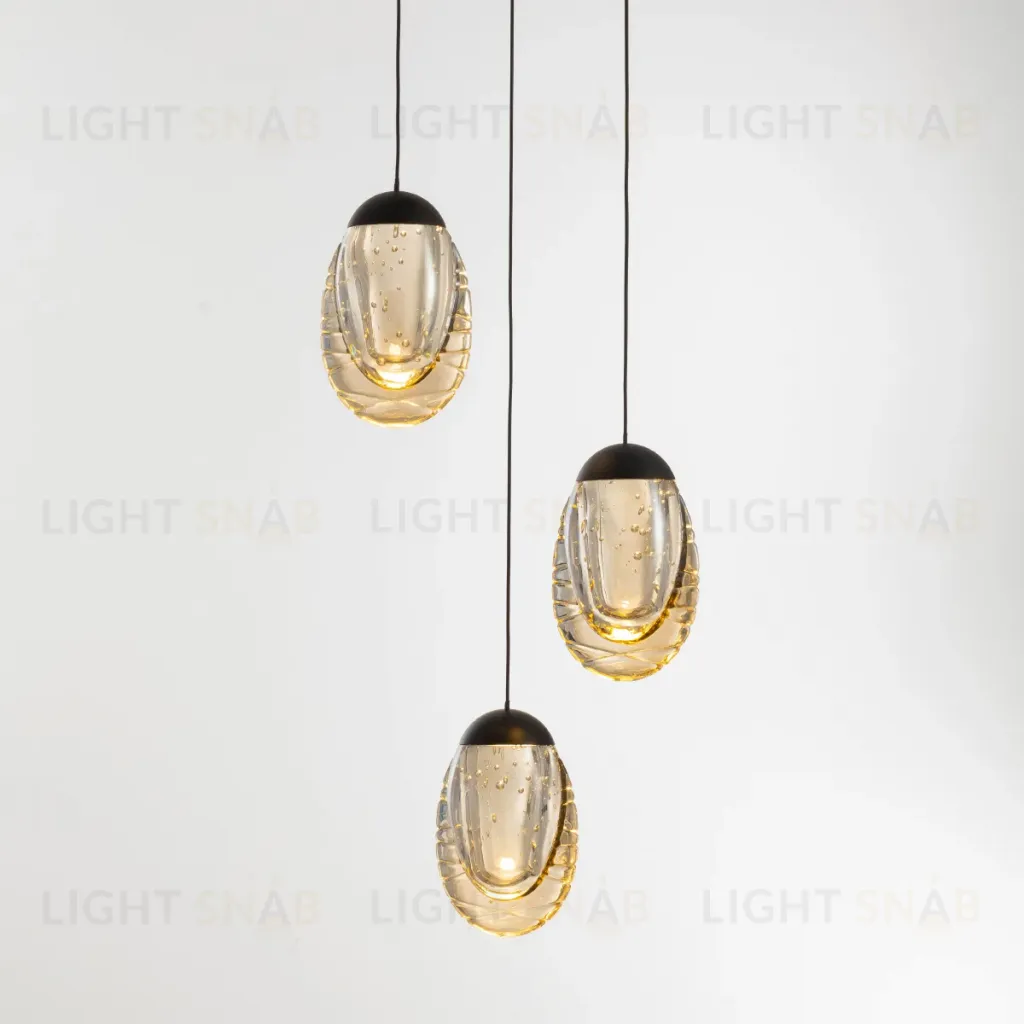 Подвесной светильник Delight Collection MD25090022-3A matt black/champagne MD25090022-3A matt black/champagne