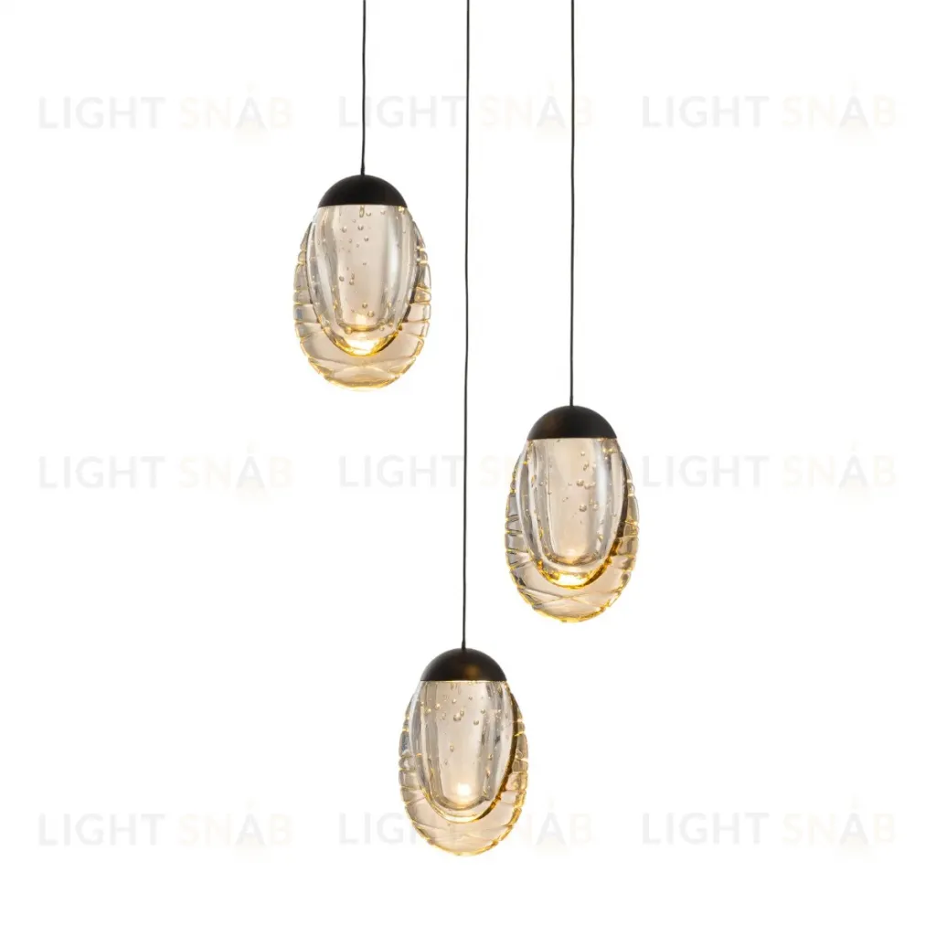 Подвесной светильник Delight Collection MD25090022-3A matt black/champagne MD25090022-3A matt black/champagne