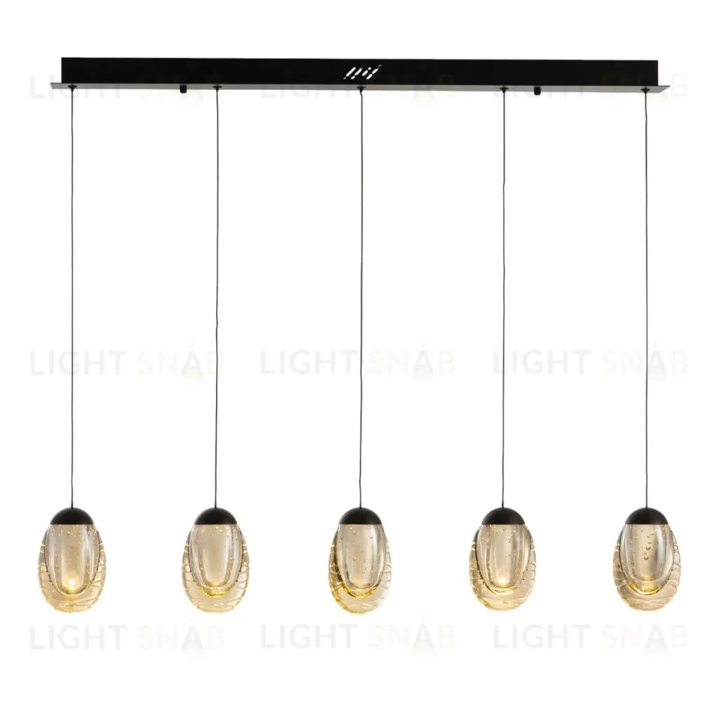 Подвесной светильник Delight Collection MD25090022-5B matt black/champagne MD25090022-5B matt black/champagne