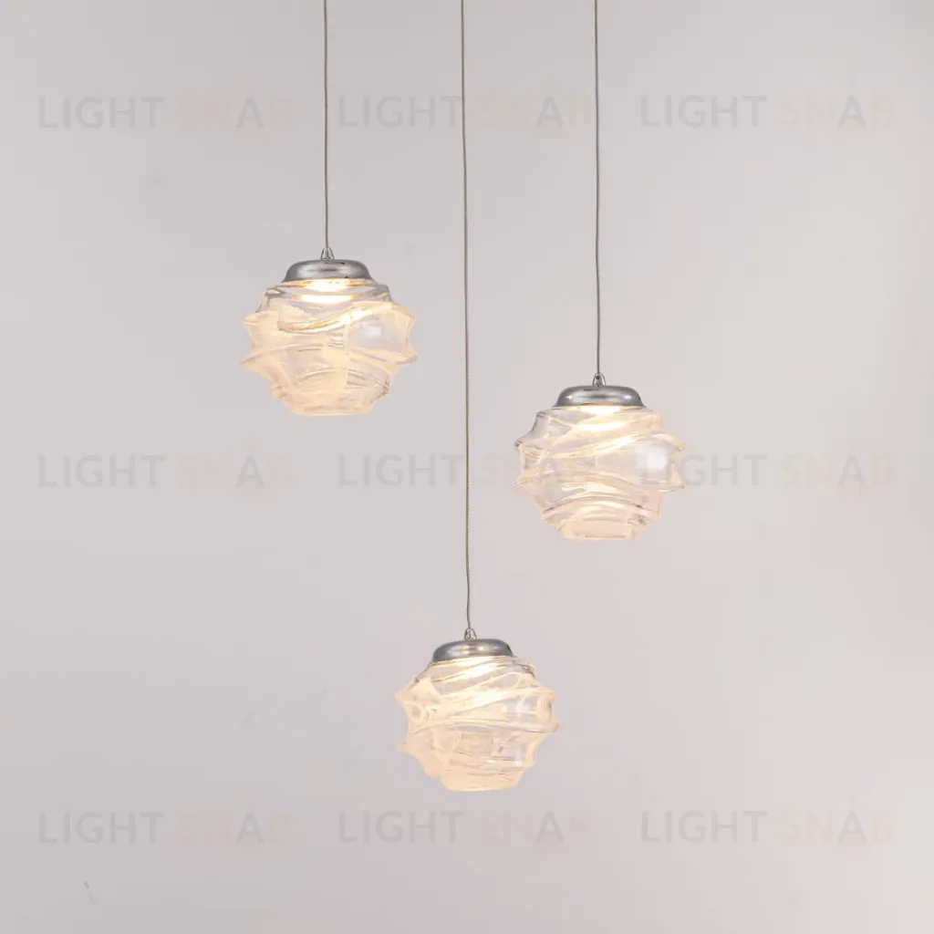 Подвесной светильник Delight Collection MD25030003-3A chrome/clear MD25030003-3A chrome/clear