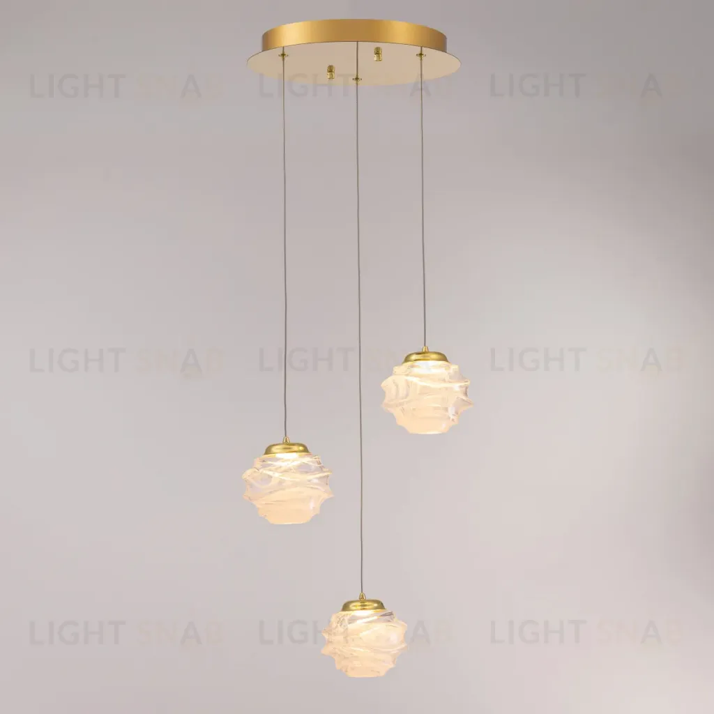 Подвесной светильник Delight Collection MD25030003-3A gold/clear MD25030003-3A gold/clear