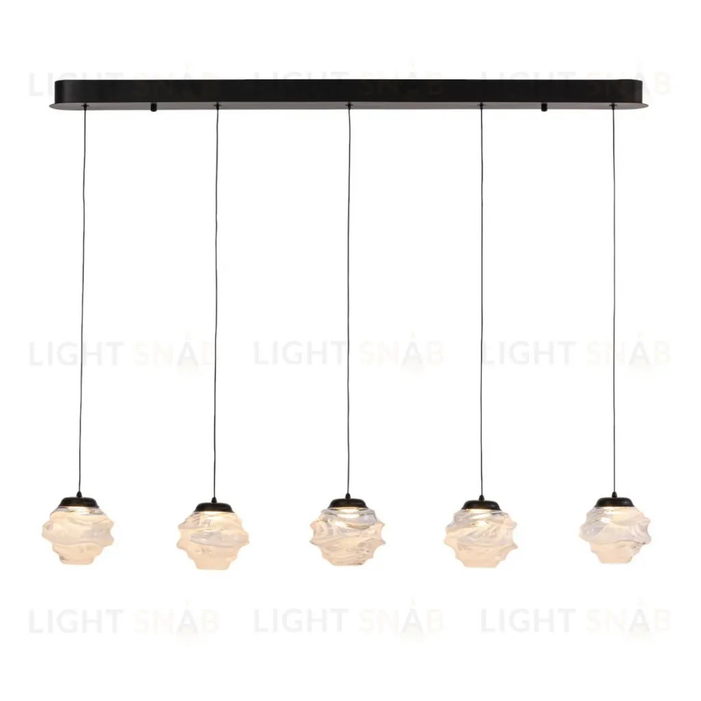 Подвесной светильник Delight Collection MD25030003-5B matt black/clear MD25030003-5B matt black/clear