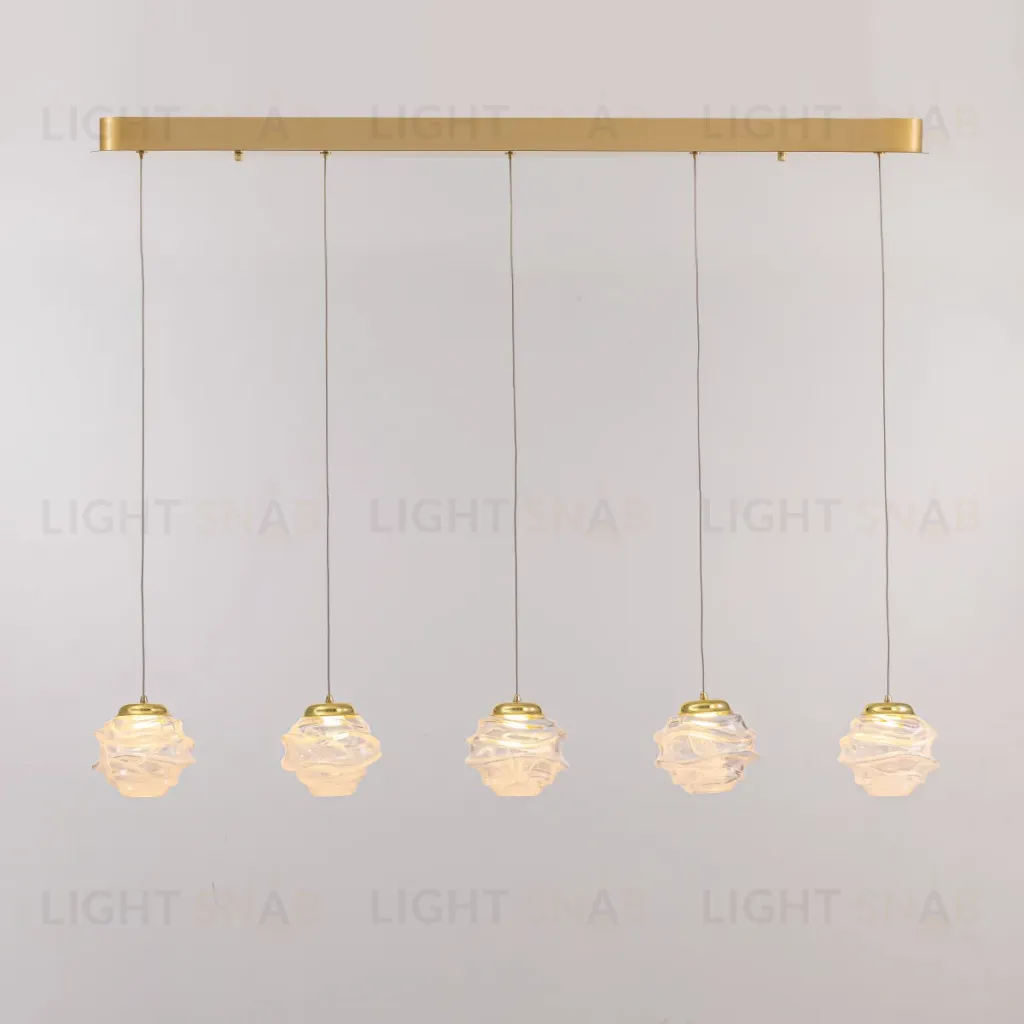 Подвесной светильник Delight Collection MD25030003-5B gold/clear MD25030003-5B gold/clear