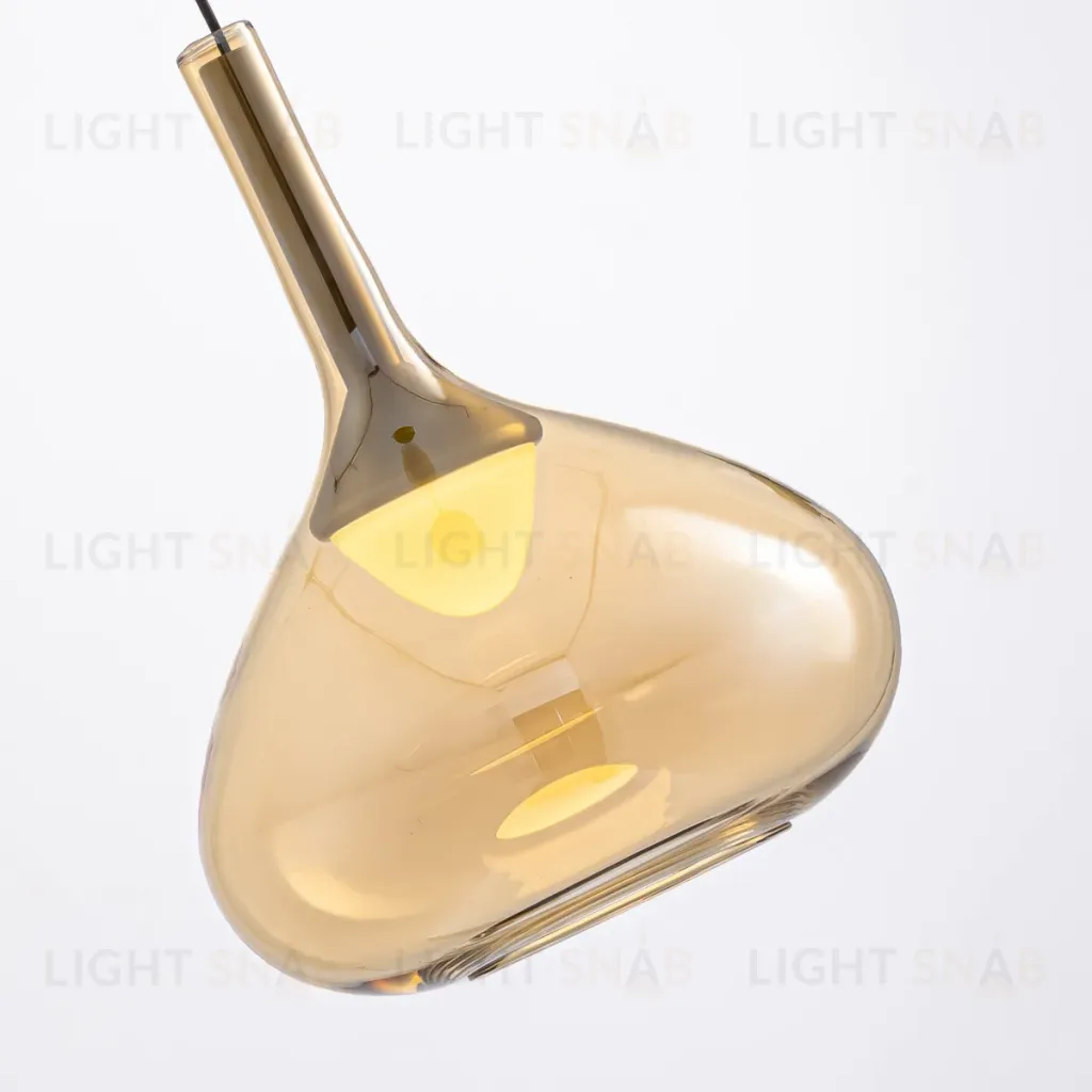 Подвесной светильник Delight Collection MD25001005-1A brass/amber MD25001005-1A brass/amber