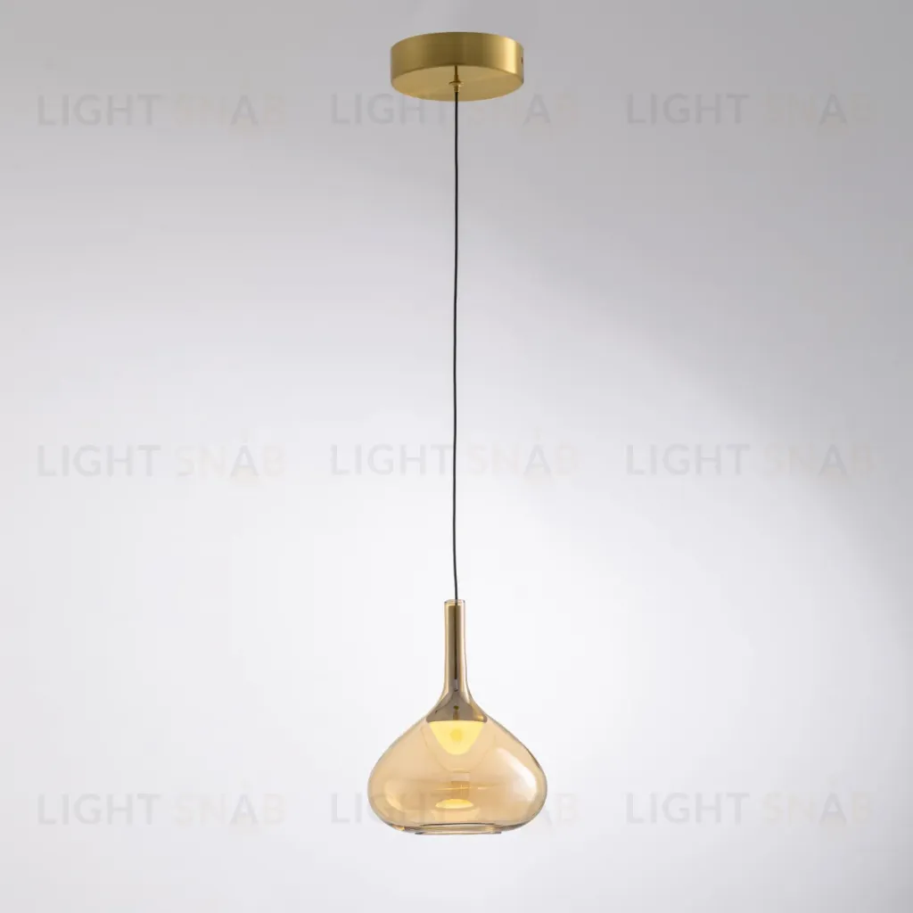 Подвесной светильник Delight Collection MD25001005-1A brass/amber MD25001005-1A brass/amber