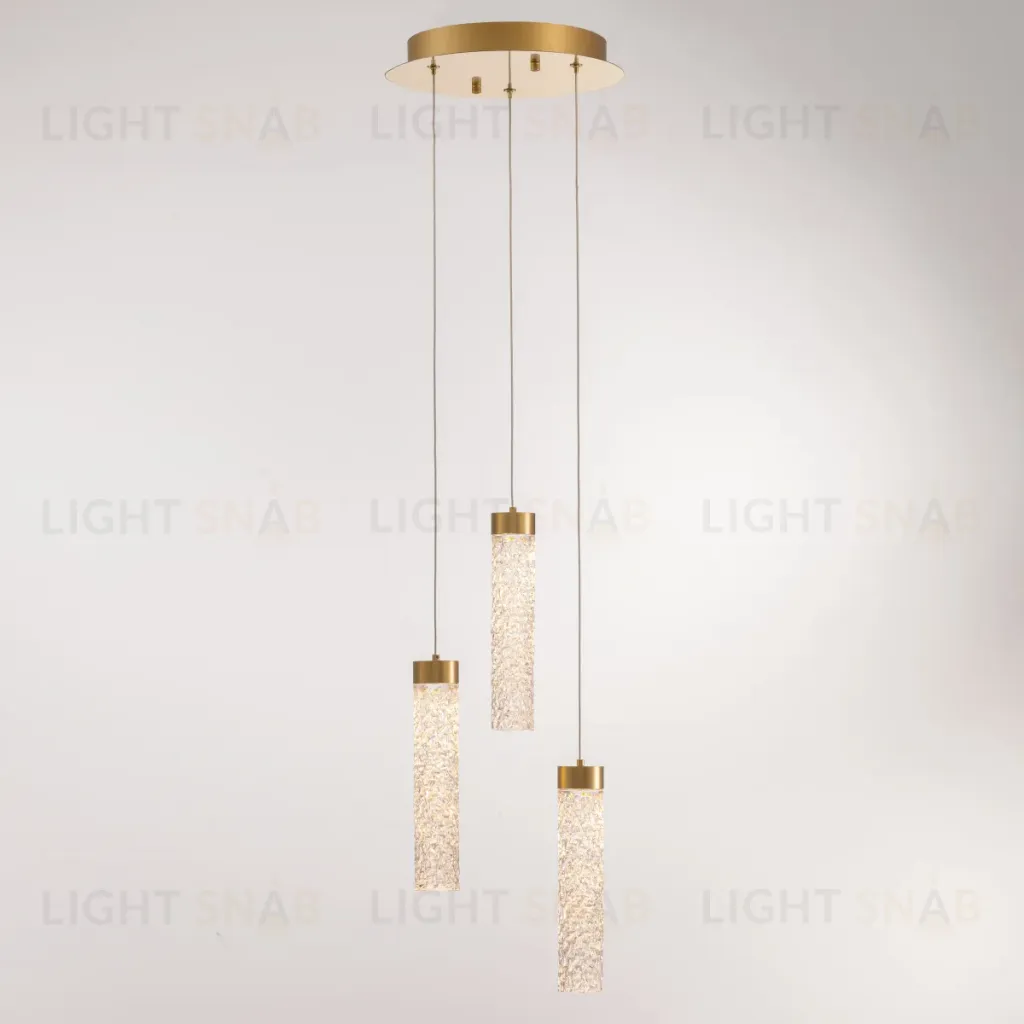 Подвесной светильник Delight Collection MD24030028-3A brass/clear MD24030028-3A brass/clear