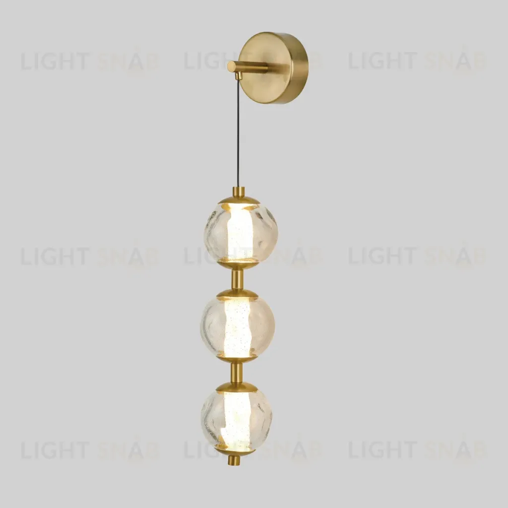 Бра Delight Collection OB2437 brass/clear OB2437 brass/clear
