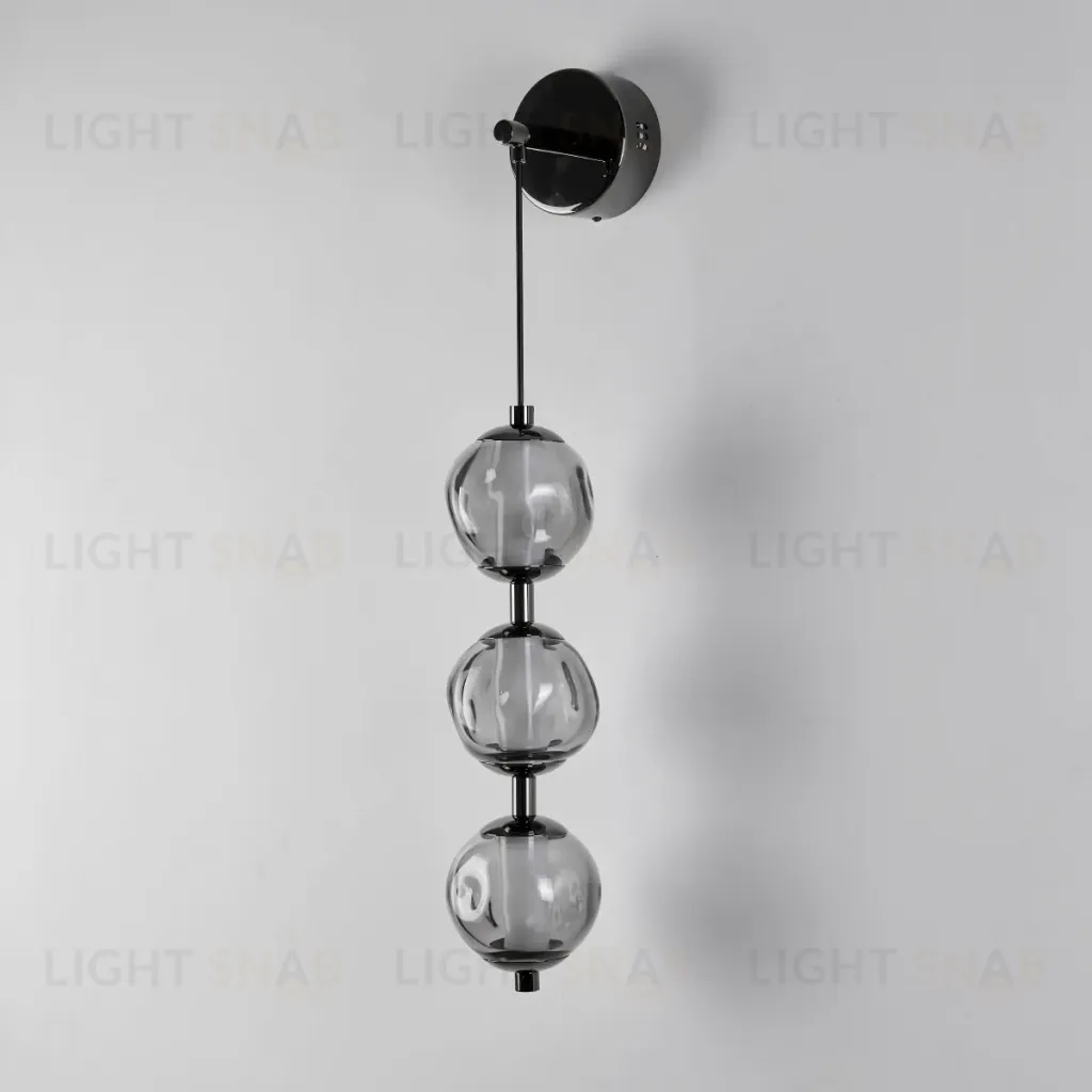 Бра Delight Collection OB2437 pearl black/smoke OB2437 pearl black/smoke