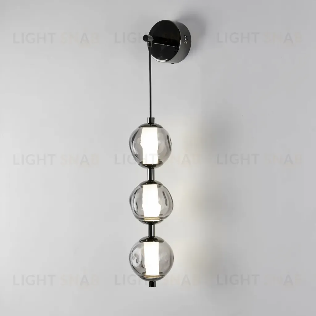 Бра Delight Collection OB2437 pearl black/smoke OB2437 pearl black/smoke