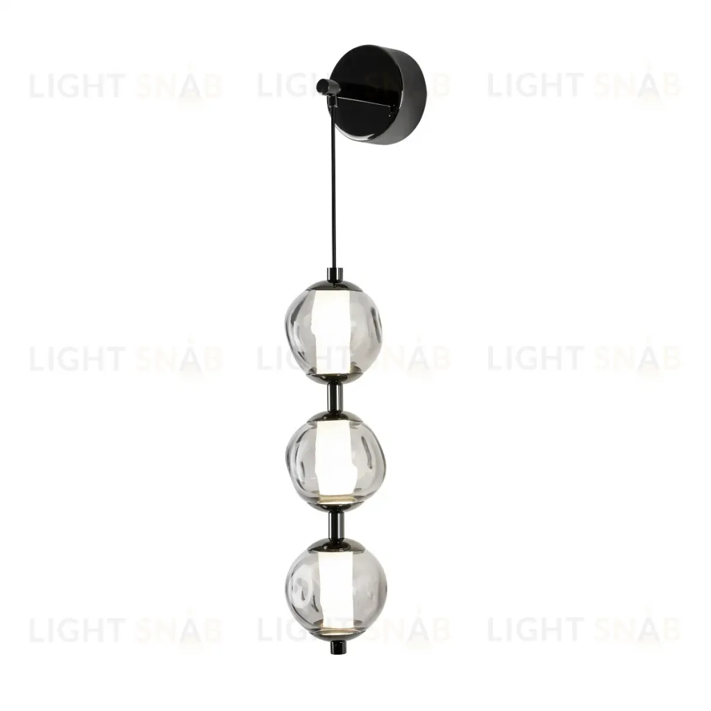 Бра Delight Collection OB2437 pearl black/smoke OB2437 pearl black/smoke