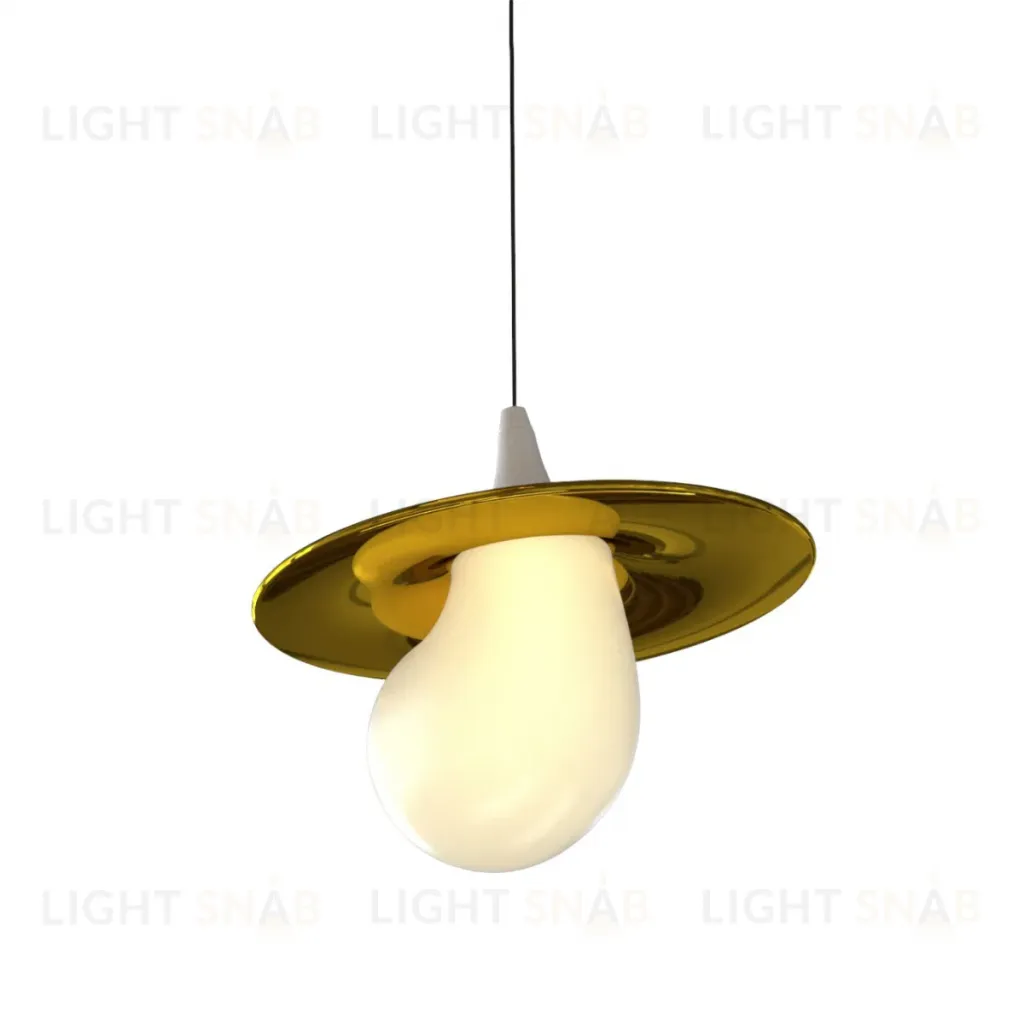 Подвесной светильник Delight Collection 10238P/1 gold/white 10238P/1 gold/white