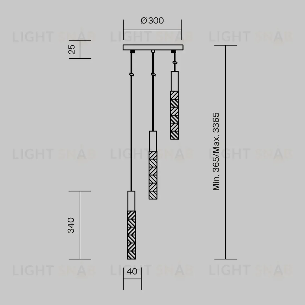 Подвесной светильник Maytoni Selemo MOD328PL-L9BS3K MOD328PL-L9BS3K