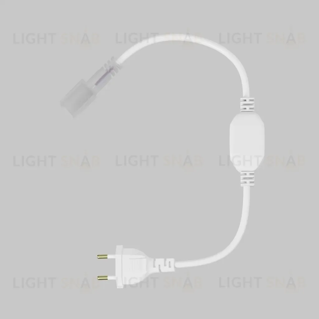 Коннектор питания с сетевой вилкой для гибкого неона Maytoni Led Strip 201236 201236