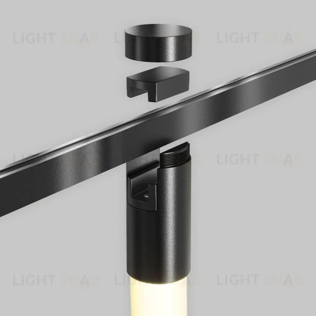 Трековый магнитный светильник Maytoni Technical Tau Flarity TR154-1-27W3K-B TR154-1-27W3K-B