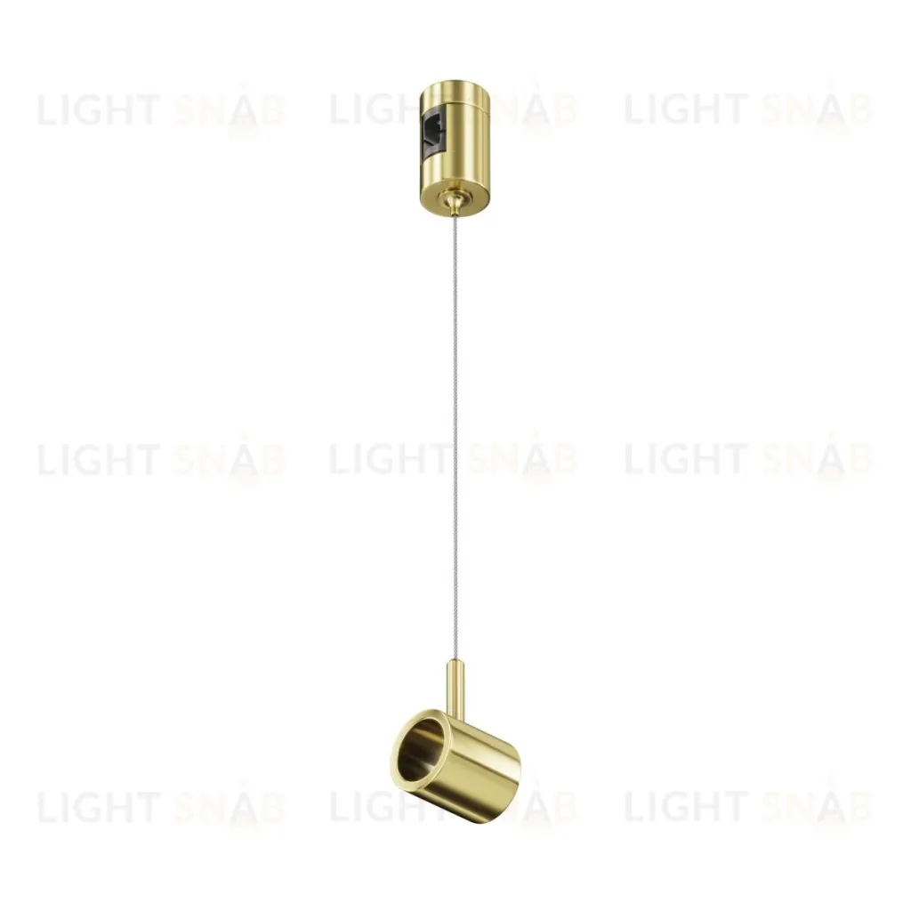 Коннектор с тросовым подвесом для магнитного шинопровода Maytoni Technical Tau Flarity TRA154SW-1BS TRA154SW-1BS