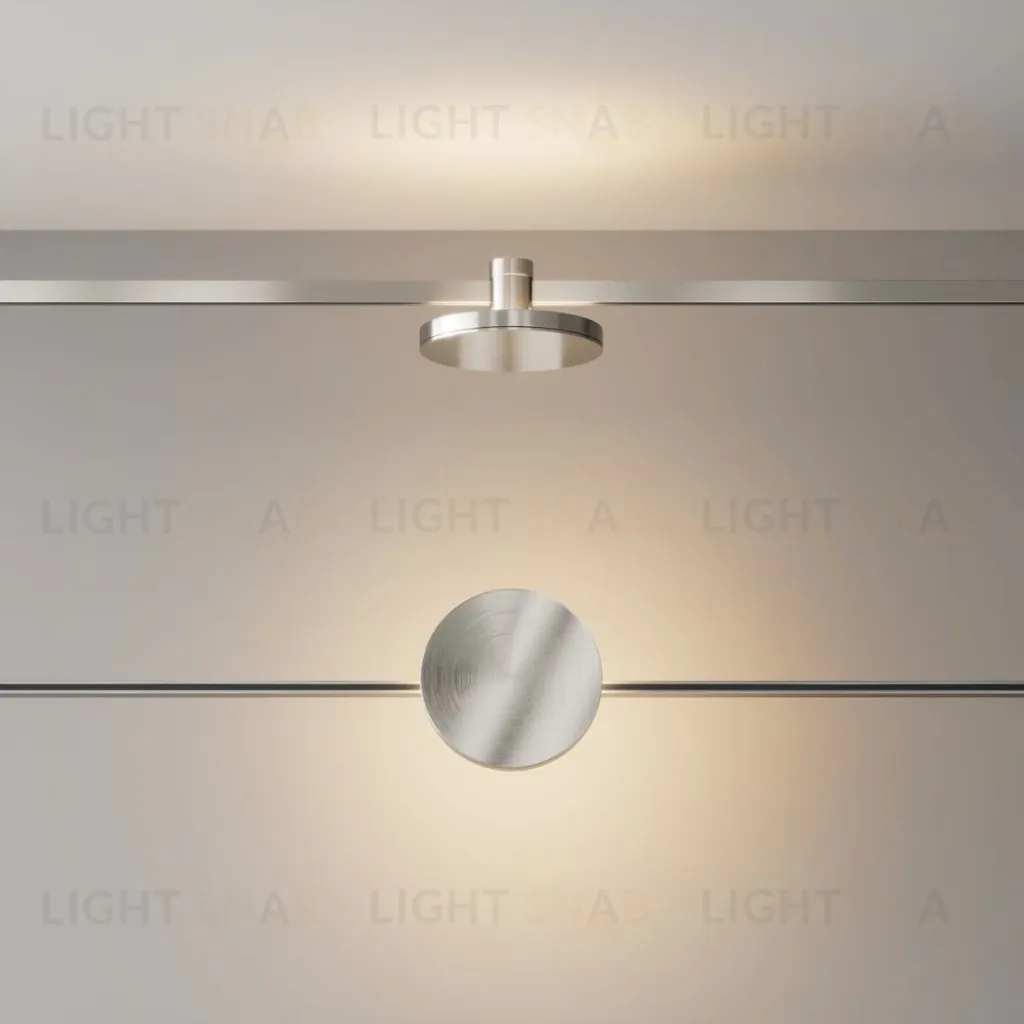 Трековый магнитный светильник Maytoni Technical Plato Flarity TR152-1-7W3K-PT TR152-1-7W3K-PT