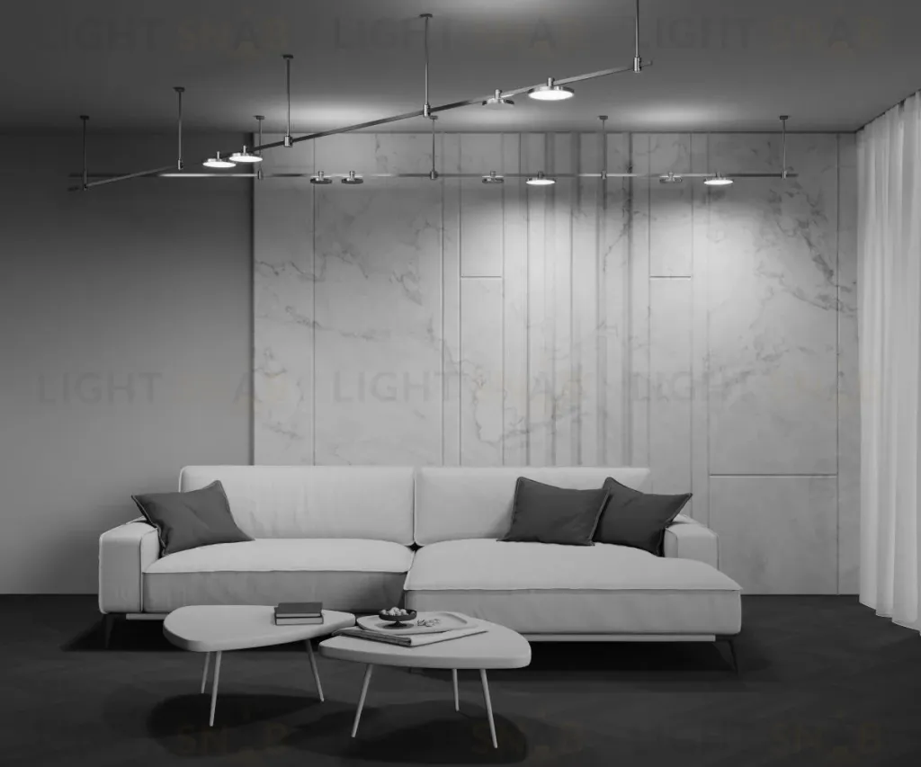 Трековый магнитный светильник Maytoni Technical Plato Flarity TR153-1-10W3K-PT TR153-1-10W3K-PT