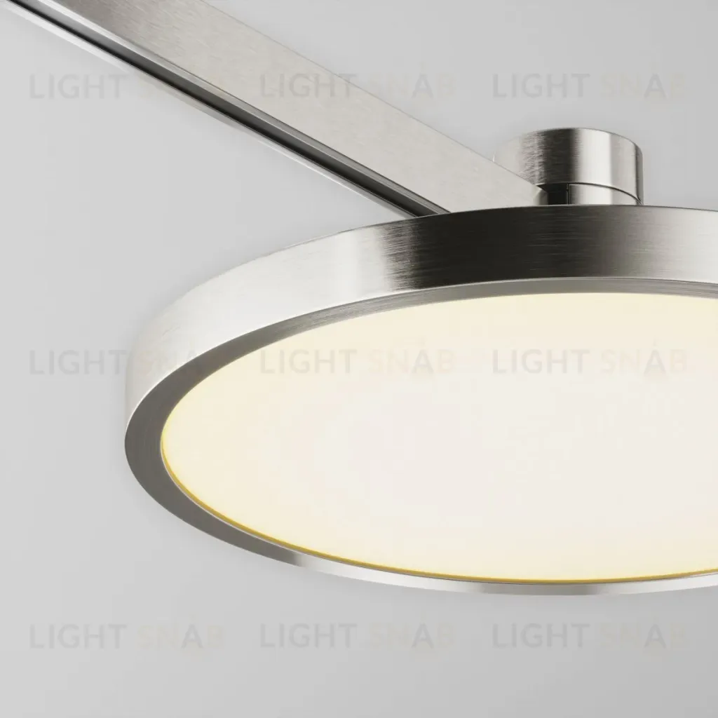 Трековый магнитный светильник Maytoni Technical Plato Flarity TR153-1-10W3K-PT TR153-1-10W3K-PT