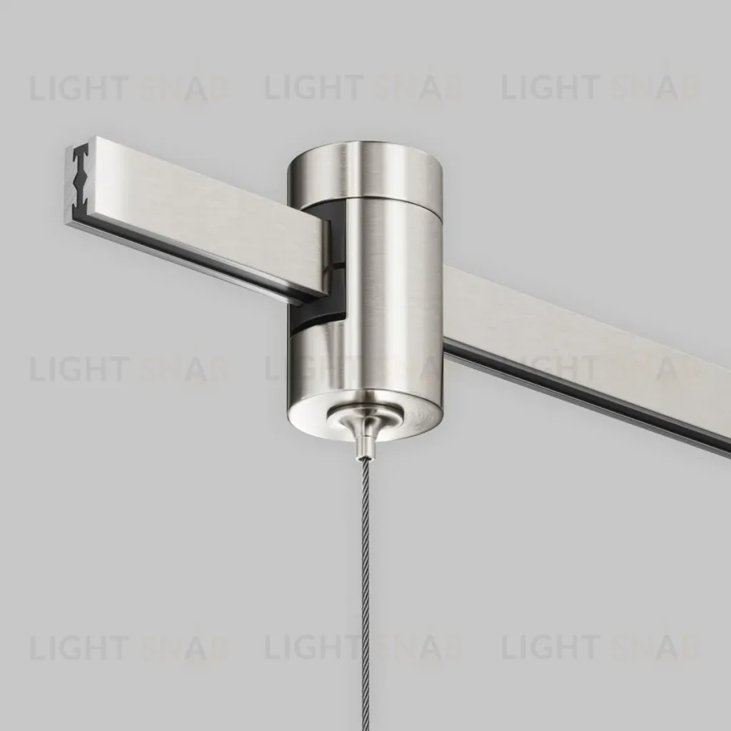 Коннектор с тросовым подвесом для магнитного шинопровода Maytoni Technical Tau Flarity TRA154SW-1PT TRA154SW-1PT