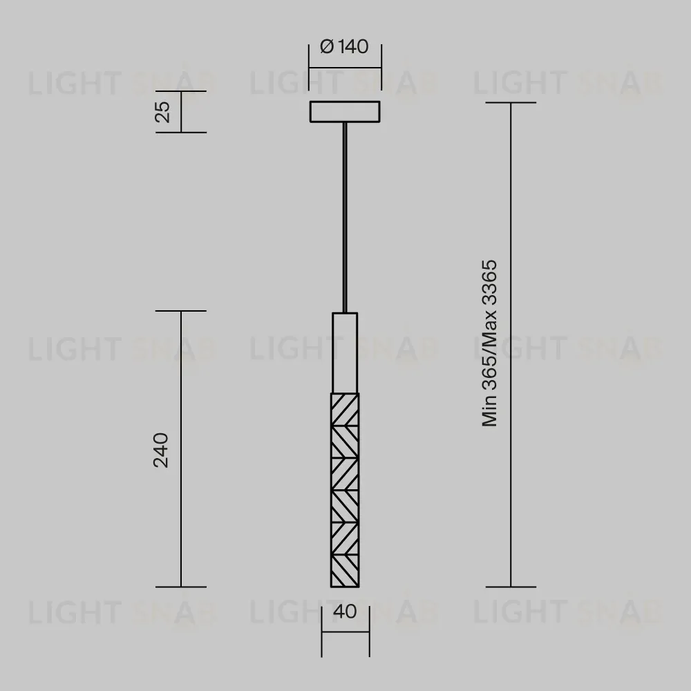 Подвесной светильник Maytoni Selemo MOD328PL-L3CH3K MOD328PL-L3CH3K