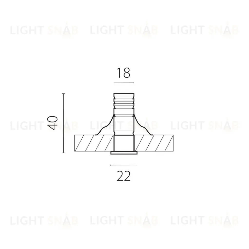 Встраиваемый светильник Lightstar Mobi 032017 032017
