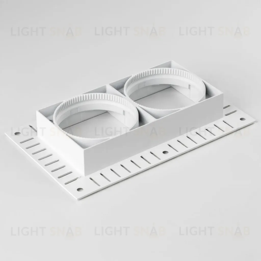 Рамка двойная квадратная скрытого монтажа для светодиодных модулей 0750хх Lightstar Stella 075226-01 075226-01