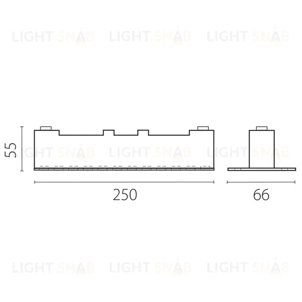 Встраиваемый светильник скрытого монтажа Lightstar Guarda 081346 081346