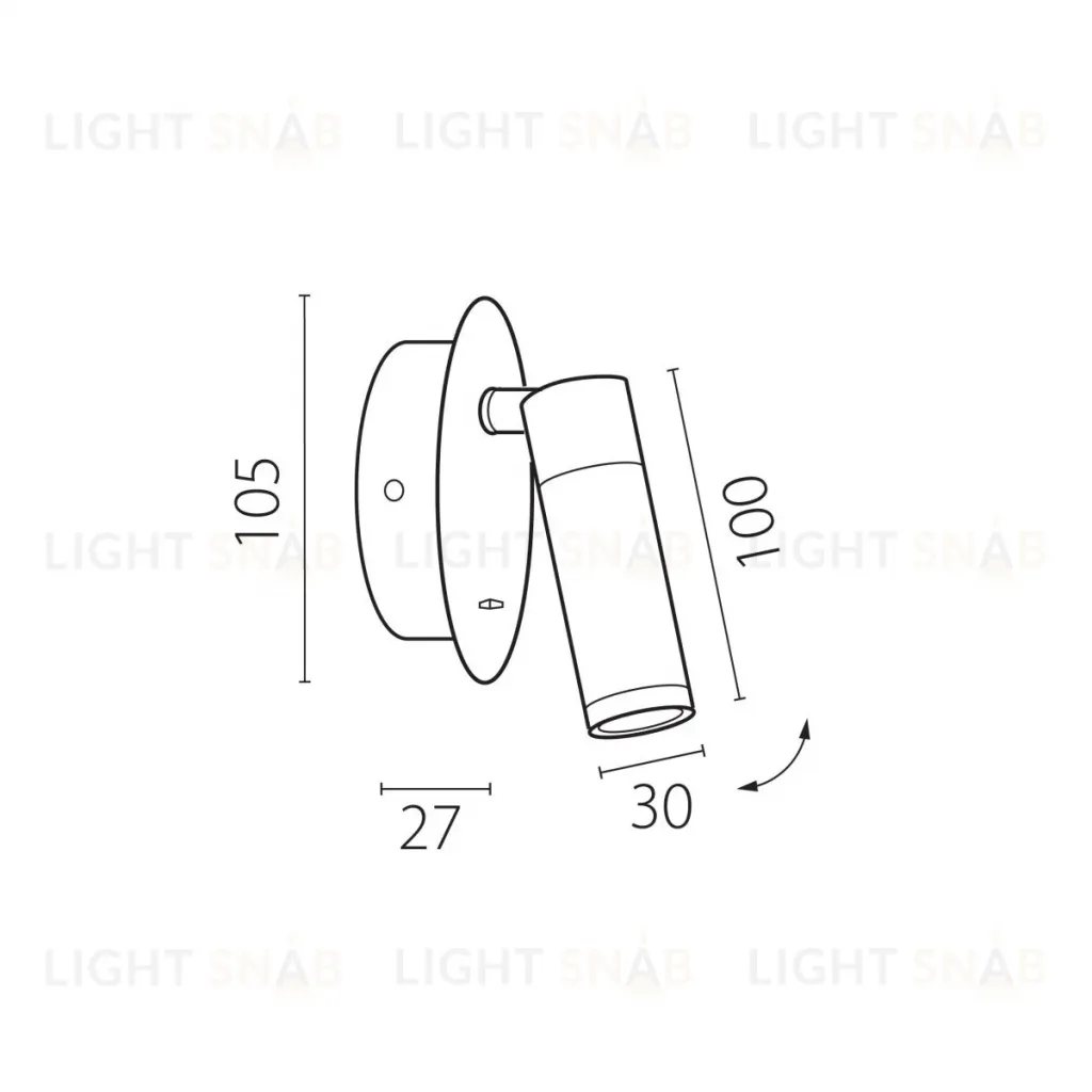 Бра Lightstar Omega 200637 200637
