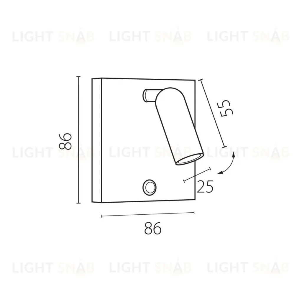 Бра Lightstar Omega 200936 200936