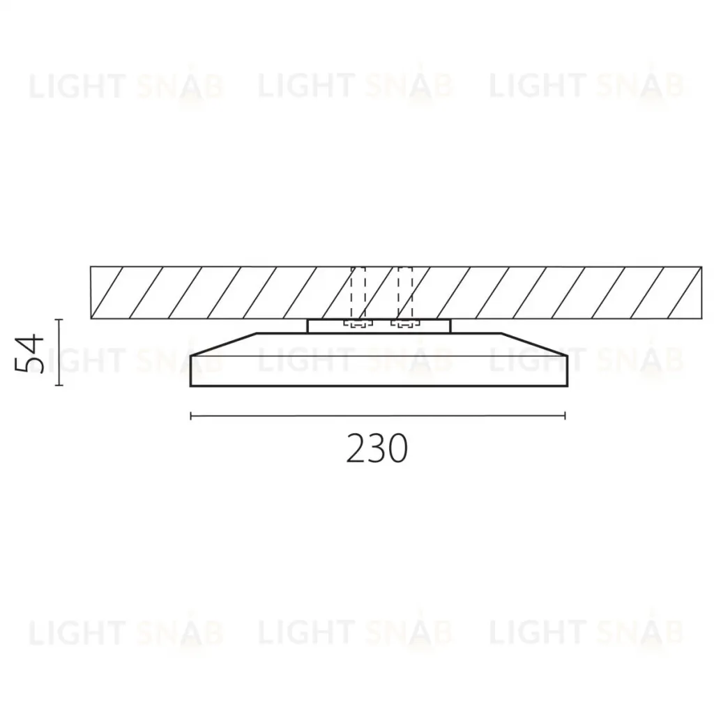 Настенно-потолочный светильник Lightstar Arco Eco 225720 225720