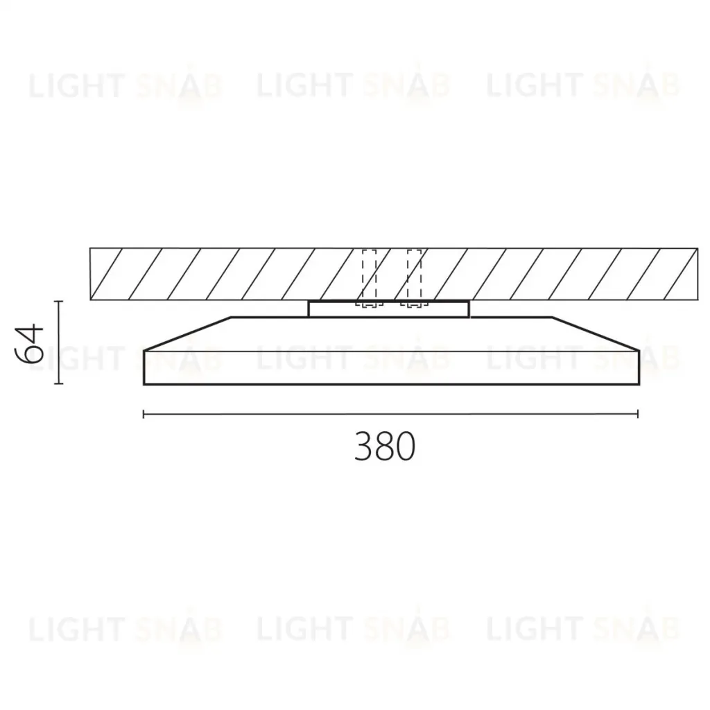 Настенно-потолочный светильник Lightstar Arco Eco 225740 225740