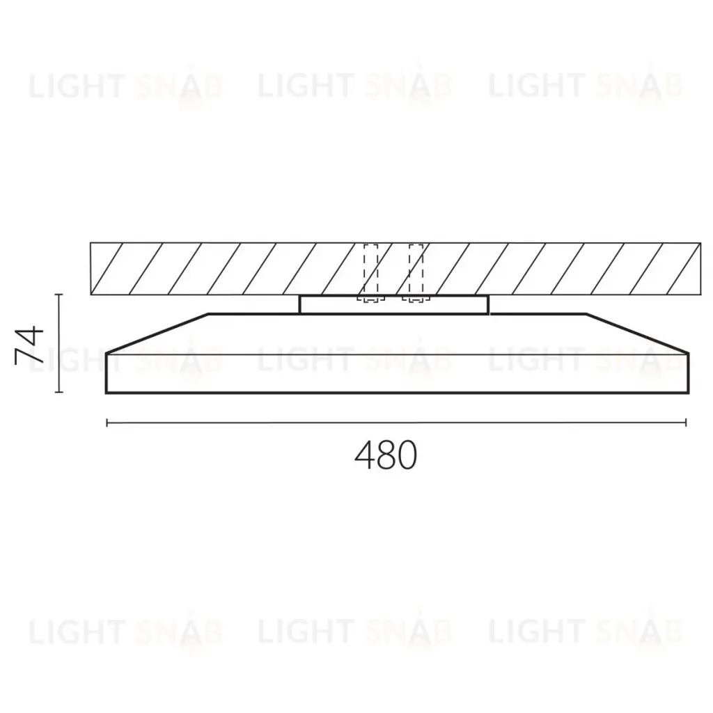 Настенно-потолочный светильник Lightstar Arco Eco 225750 225750