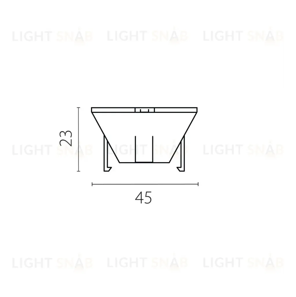 Рефлектор сменный 15G к 3850xx (D86) Lightstar Ciclone 385001 385001
