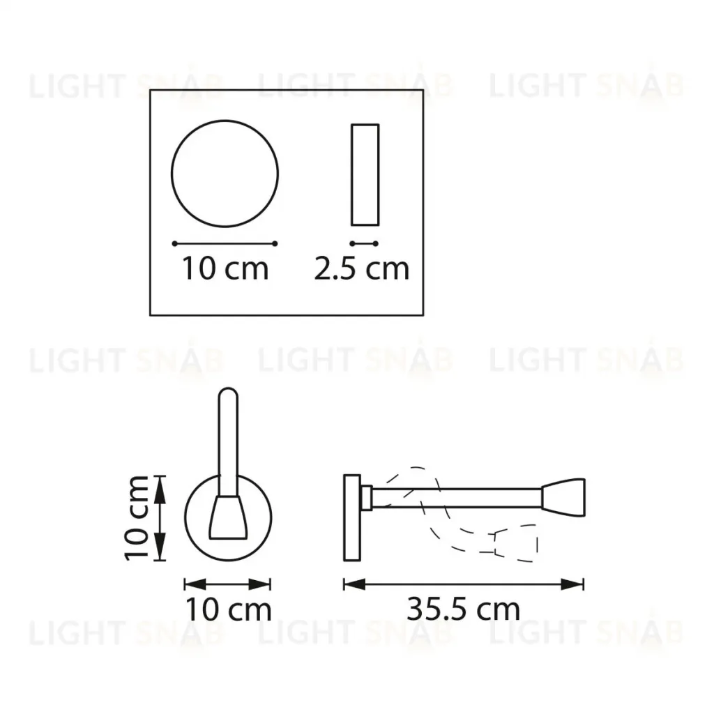 Бра Lightstar Muro III 808631 808631