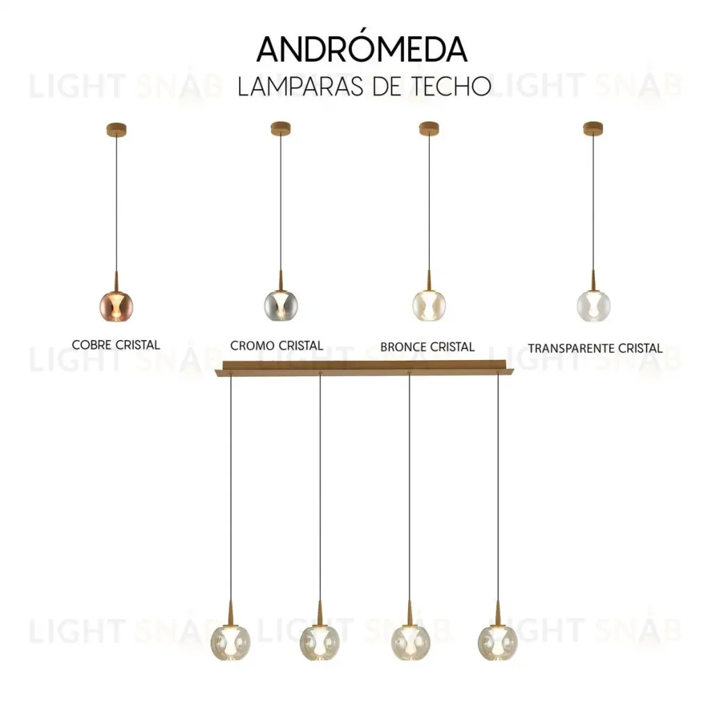 Подвесная люстра Mantra Andromeda 9214 9214