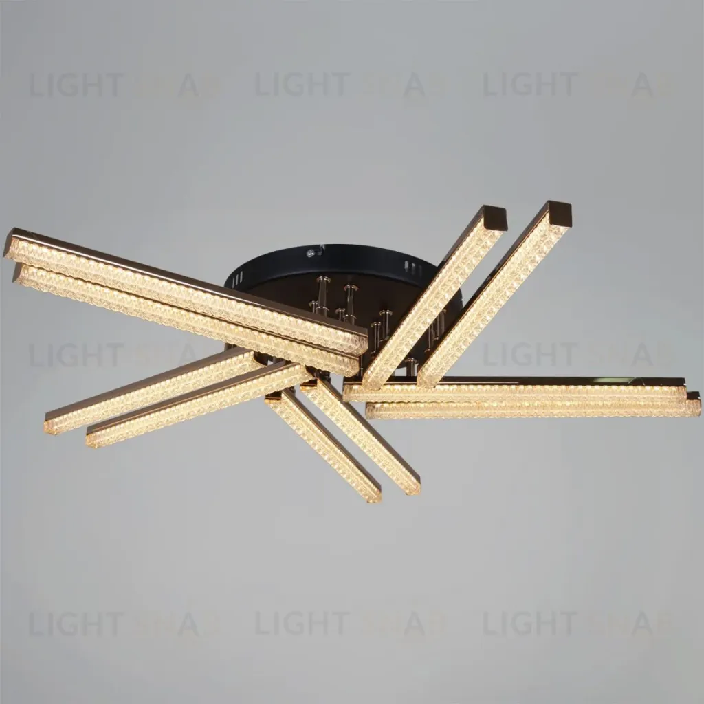 Потолочная люстра Reluce 17090-0.3-10 BK+FG 17090-0.3-10 BK+FG